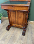 Antique Davenport Desk With Leather Top (SKU134)