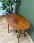 Edwardian Mahogany Oval Side Table (SKU92)