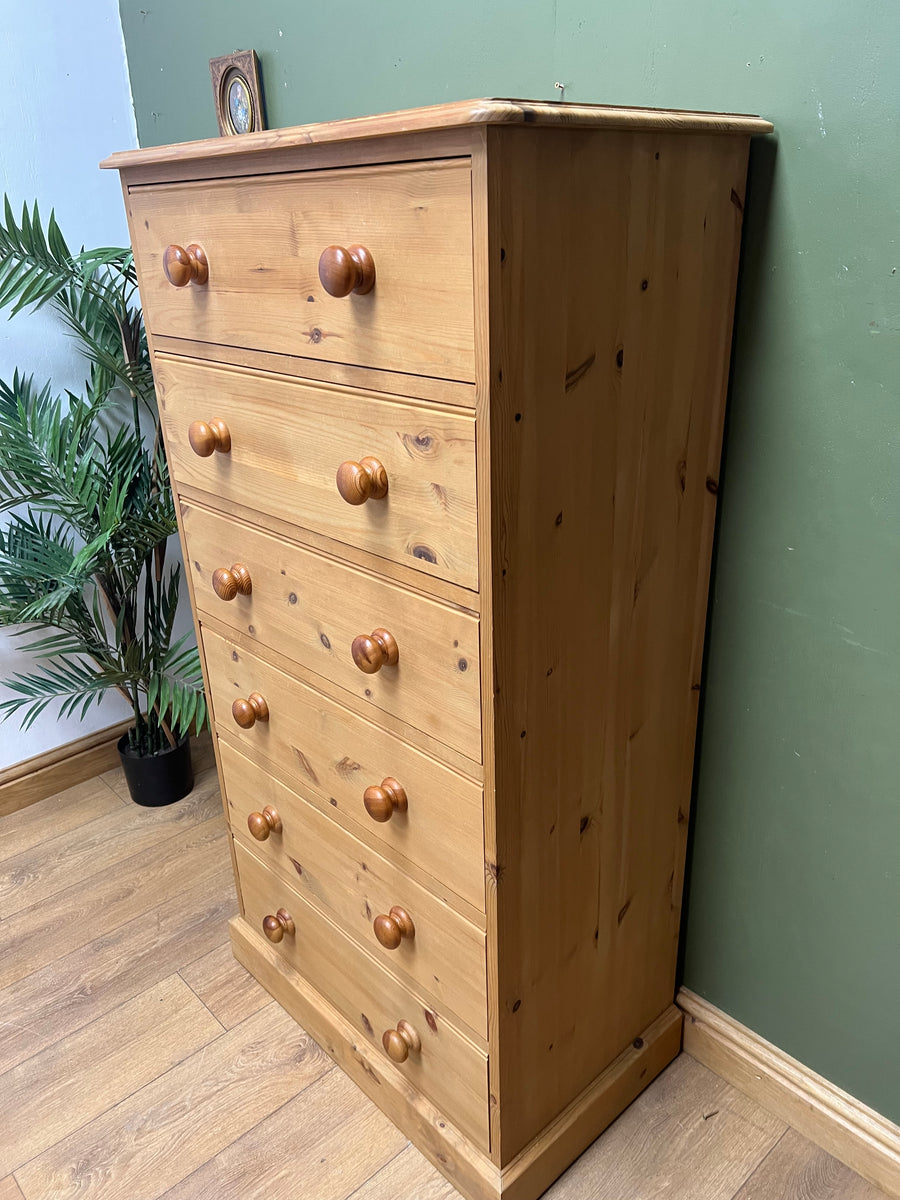 Tall Pine Chest Drawers (SKU164)