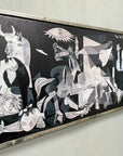 Grey Wood Framed Print Picasso Guernica Wall Art (SKU421)