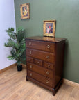 Stag Minstrel Tallboy Chest Of 7 Drawers (SKU163)