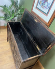 Antique Oak Blanket Chest (SKU161)