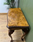 Antique Burr Walnut Card Table (SKU242)