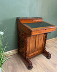 Antique Davenport Desk With Leather Top (SKU134)