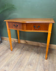 Yew Wood Console Hall Side Table (SKU239)