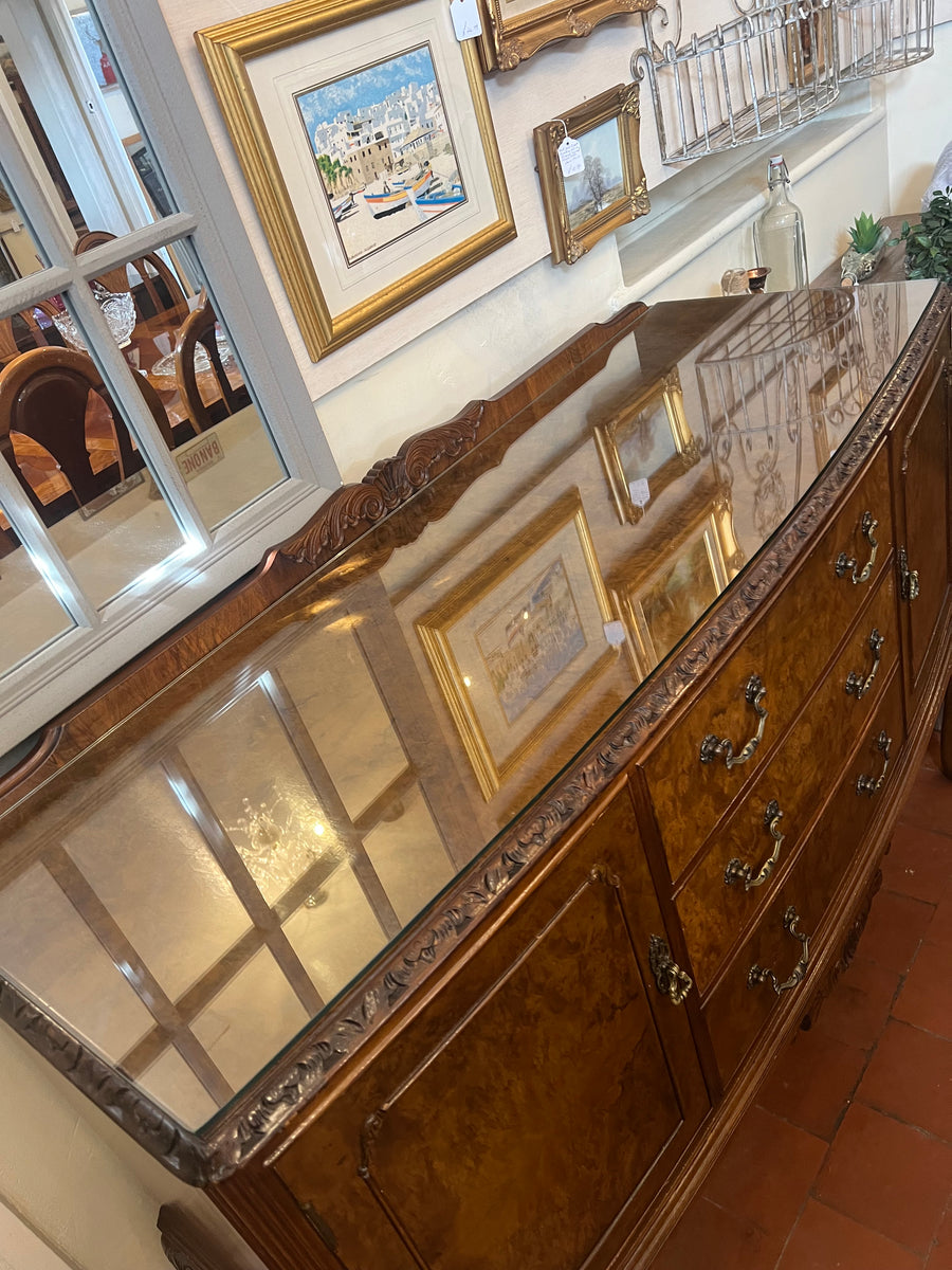 Vintage Burr Walnut Sideboard (SKU83)