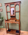 Antique Oak Hall Stand (SKU234)