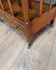 Vintage Bevan Funnell Canterbury Magazine Rack With Drawer (SKU115)