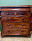 Large Antique Victorian Tall Chest Drawers (SKU159)