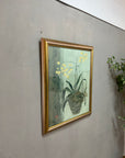 Gold Framed Orchid Isabelle De Borchgrave (SKU399)
