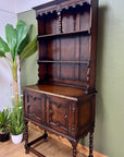 Antique Oak Barley Twist Dresser (SKU029)