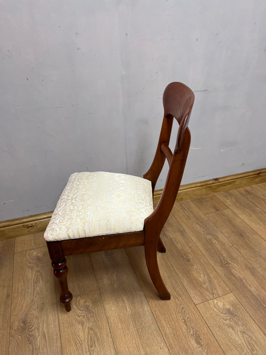 Antique Victorian Bar Back Chair (SKU59)