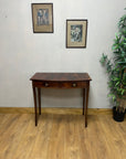 Vintage Bow Fronted Mahogany Console Table (SKU231)