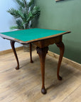 Antique Burr Walnut Card Table (SKU242)