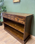 Laura Ashley 4 Drawer Garrat Chestnut Console Table (SKU88)