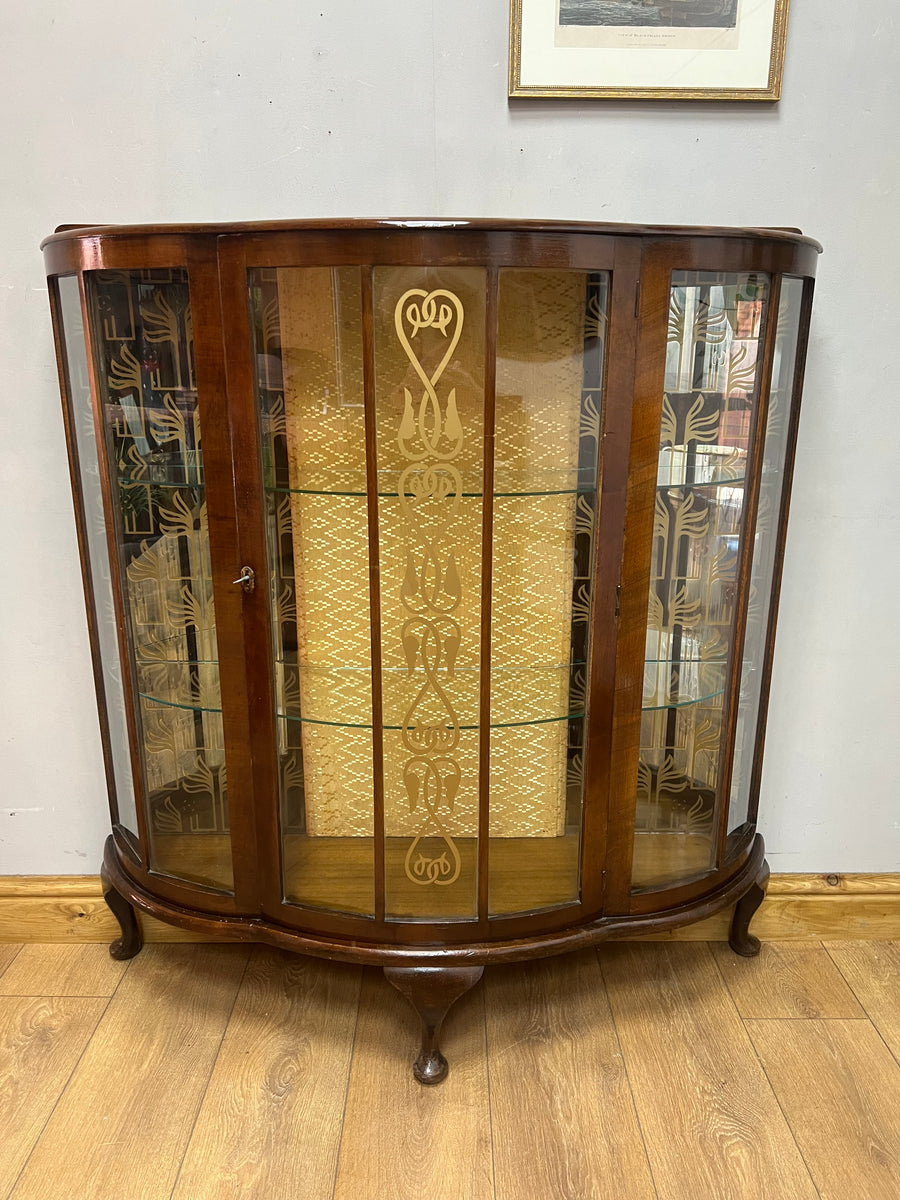 Vintage Glazed Display Cabinet (SKU81)