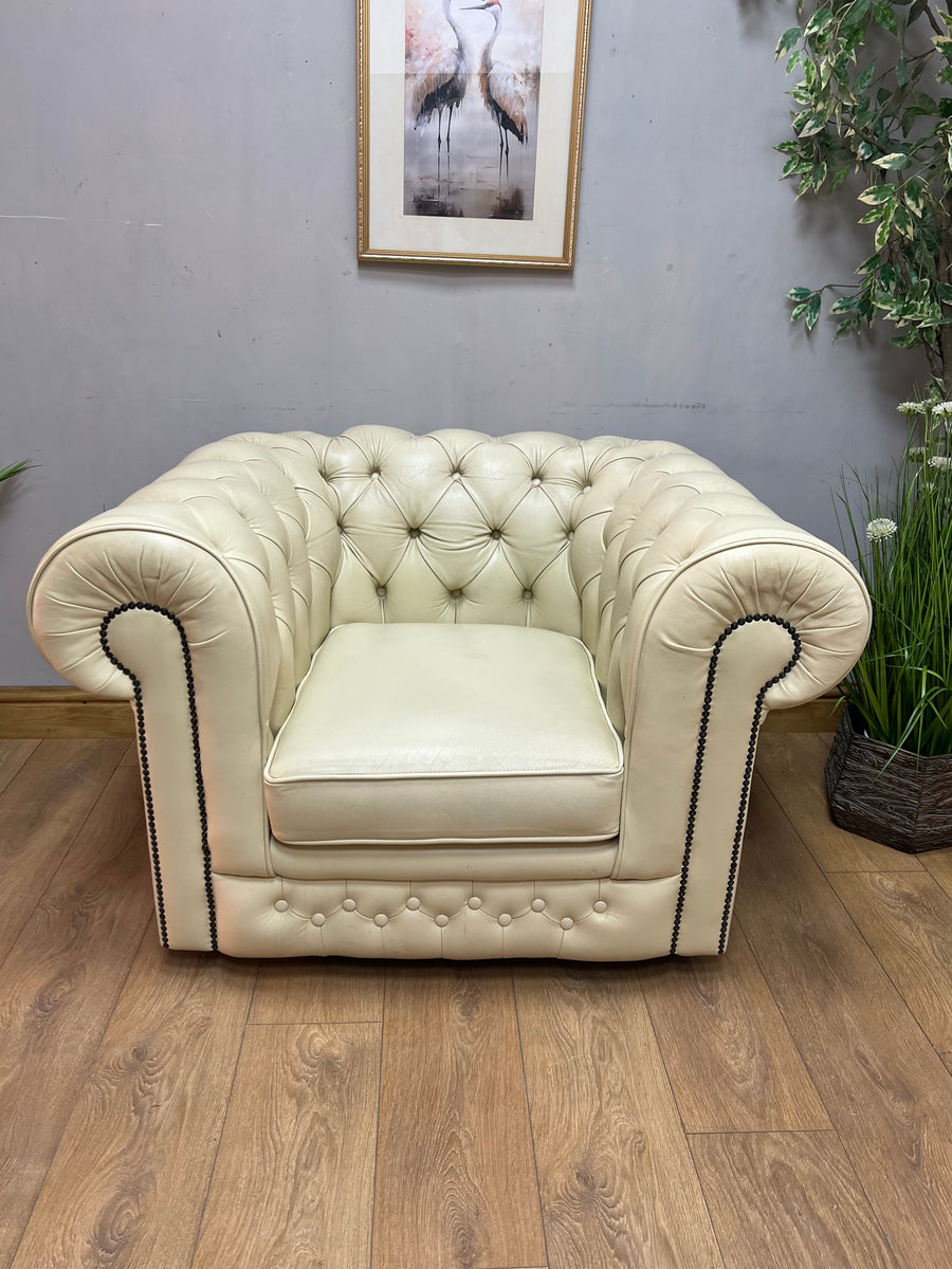 Leather Chesterfield Chair Thomas Lloyd (SKU65)