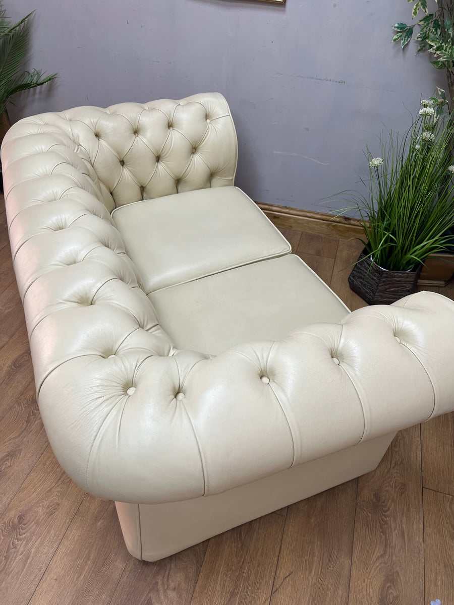 Leather Chesterfield 2 Seater Sofa Thomas Lloyd (SKU66)