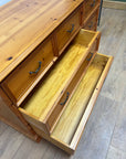 Large Pine Chest of 6 Drawers (SKU178)