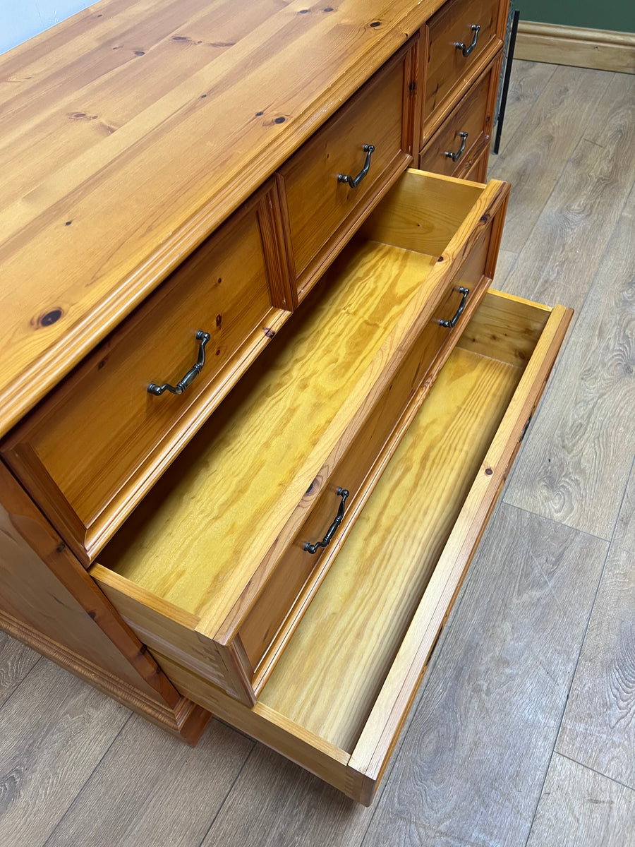 Large Pine Chest of 6 Drawers (SKU178)