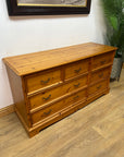 Large Pine Chest of 6 Drawers (SKU178)