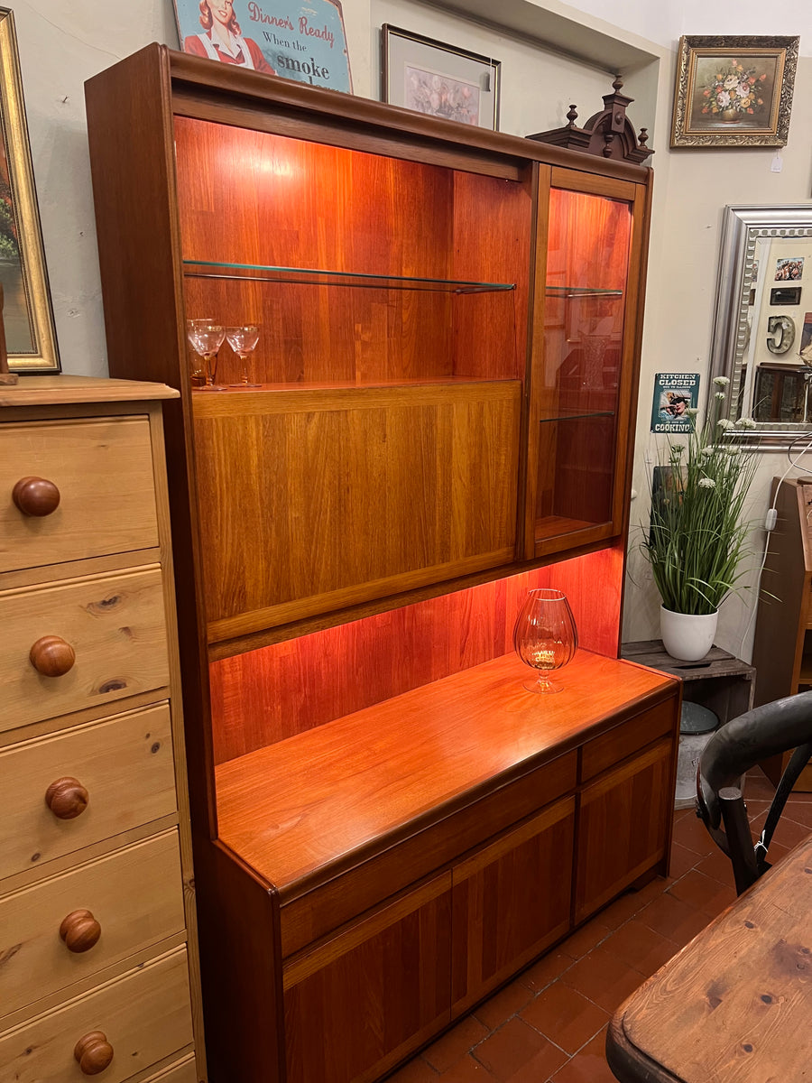 William Lawrence Teak Sideboard Drinks Cabinet Display (SKU71)