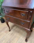 Vintage Mahogany Bureau With Key (SKU132)