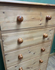 Tall Pine Chest Drawers (SKU164)