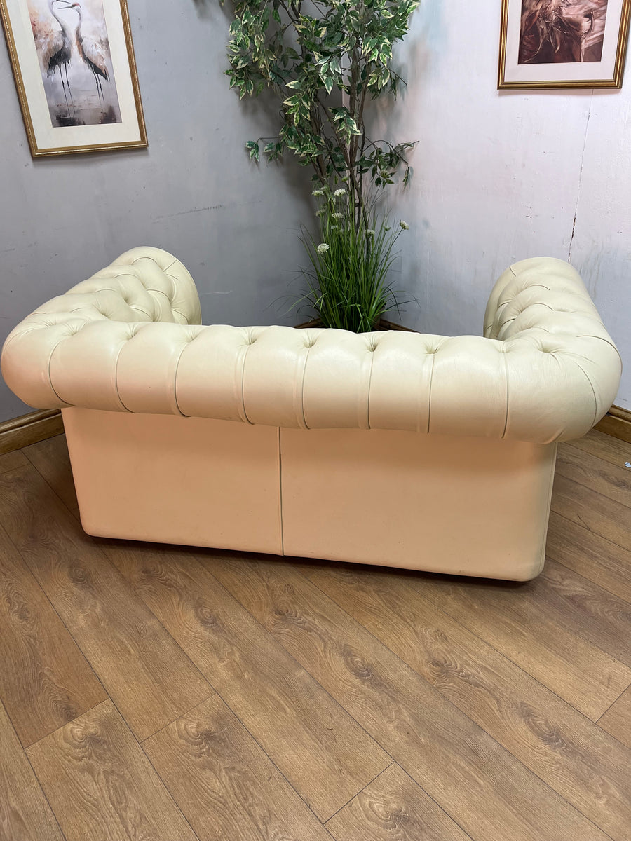 Leather Chesterfield 2 Seater Sofa Thomas Lloyd (SKU66)