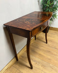 Vintage Bow Fronted Mahogany Console Table (SKU231)