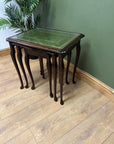 Vintage Mahogany Nest of 3 Tables (SKU98)