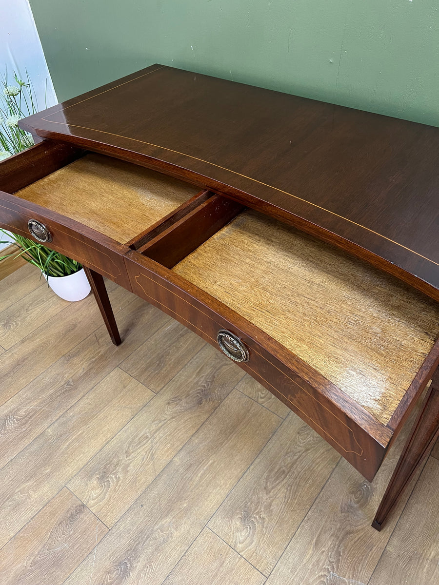 Vintage Large Inlaid Console Side Table (SKU248)