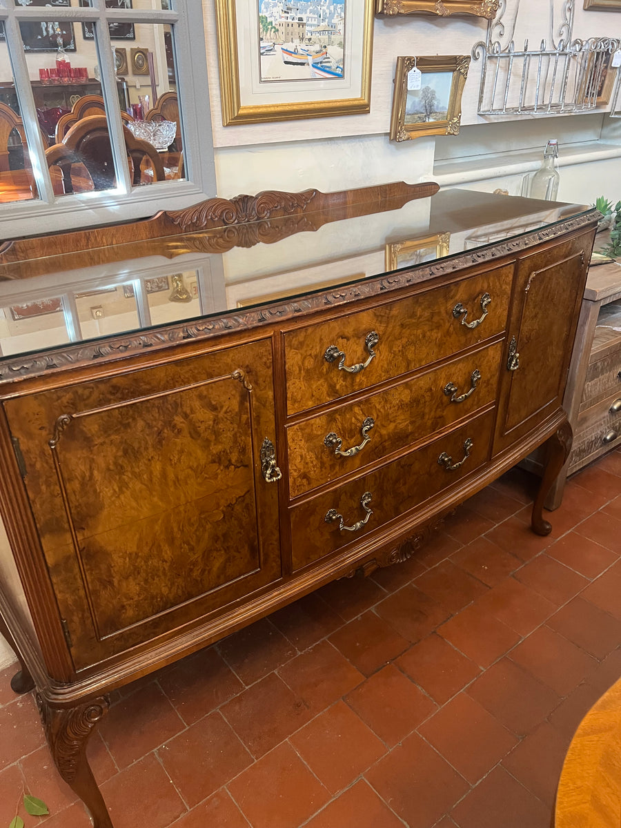 Vintage Burr Walnut Sideboard (SKU83)