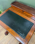 Antique Davenport Desk With Leather Top (SKU134)