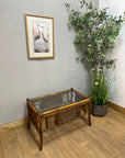 Vintage Bamboo Coffee Table (SKU103)