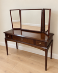 Vintage Stag Triple Mirror Dressing Table (SKU162)
