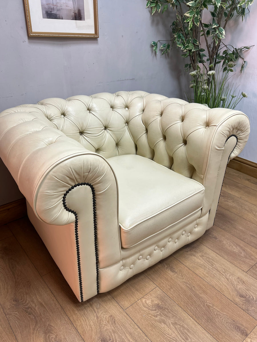 Leather Chesterfield Chair Thomas Lloyd (SKU65)