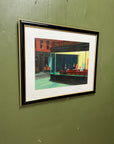 Framed Print Edward Hopper Nighthawks (SKU381)