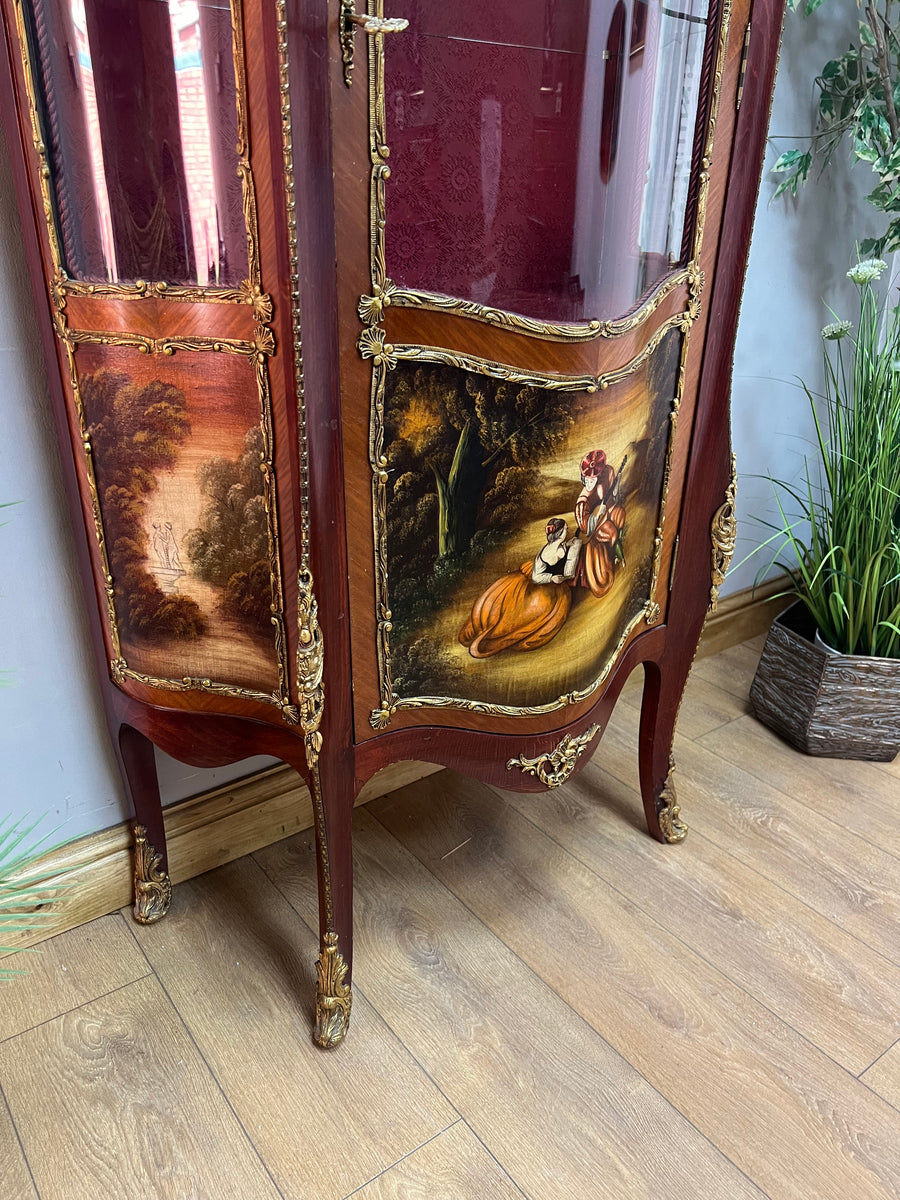 French Style Ormolu Mounted Epstein Display Cabinet (SKU102)