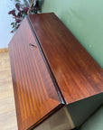 Vintage Mahogany Bureau With Key (SKU143)