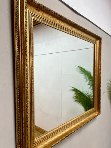 Vintage Deep Framed Gold Mirror (SKU359)