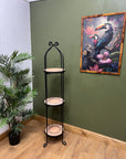 Wrought Iron 3 Tier Tall Plant Stand (SKU244)