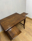 Antique Oak Small Pedestal Desk (SKU136)