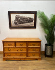 Large Pine Chest of 6 Drawers (SKU178)