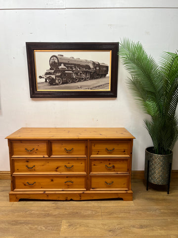 Large Pine Chest of 6 Drawers (SKU178)