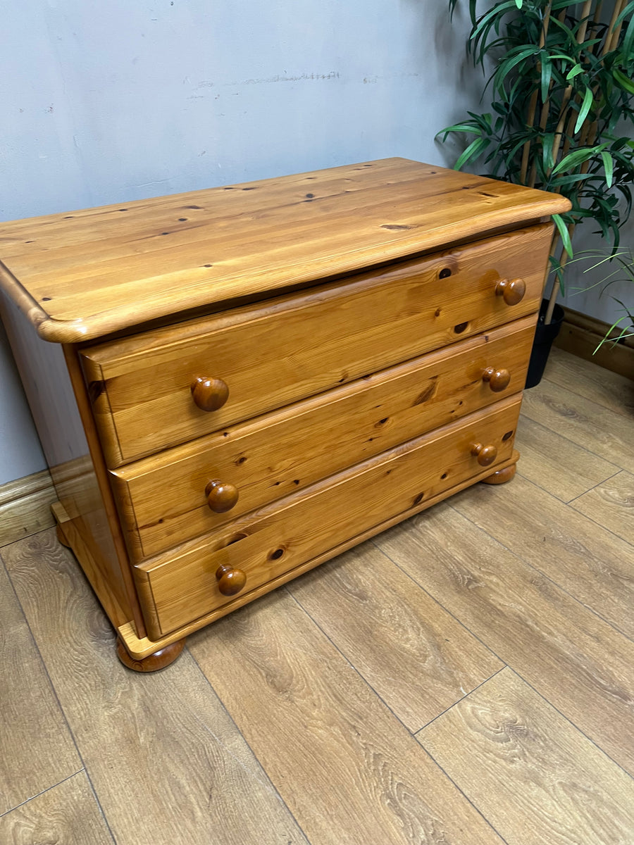 Low Pine Chest Drawers (SKU159)