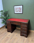 Vintage Twin Pedestal Desk (SKU)