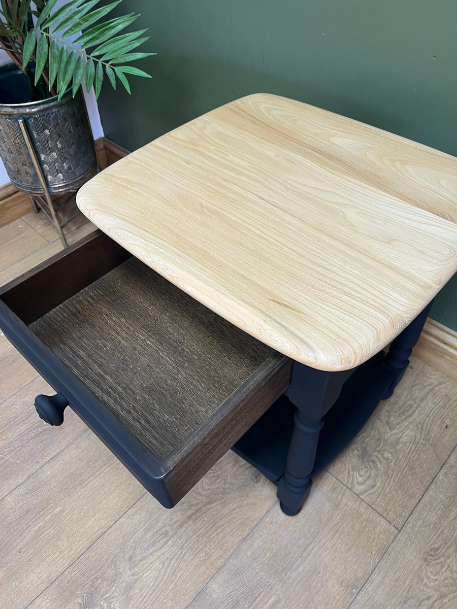 Painted Base Ercol Vintage Side Table (SKU)