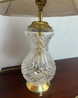 Crystal Glass Table Lamp with shade (SKU519)