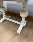 Vintage Dining Table Cream Base (SKU53)